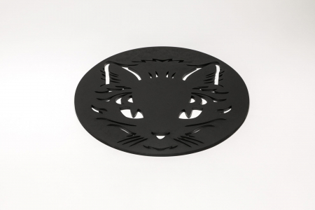 Tablou cu o pisica - negru [1]