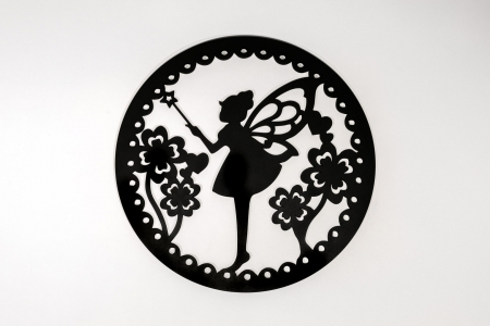 Tablouri personalizate - Tablou cu o zana - negru