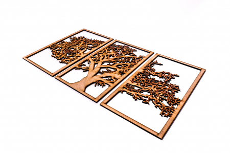 Tablou din 3 piese cu un copac - natur [1]