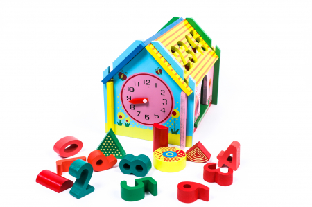 Casuta Inteligenta Din Lemn Cu Numere - jucarii Montessori - Lemn in Dar [5]