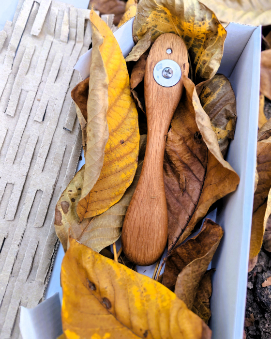 Desfacator clepsidra din lemn de stejar [3]