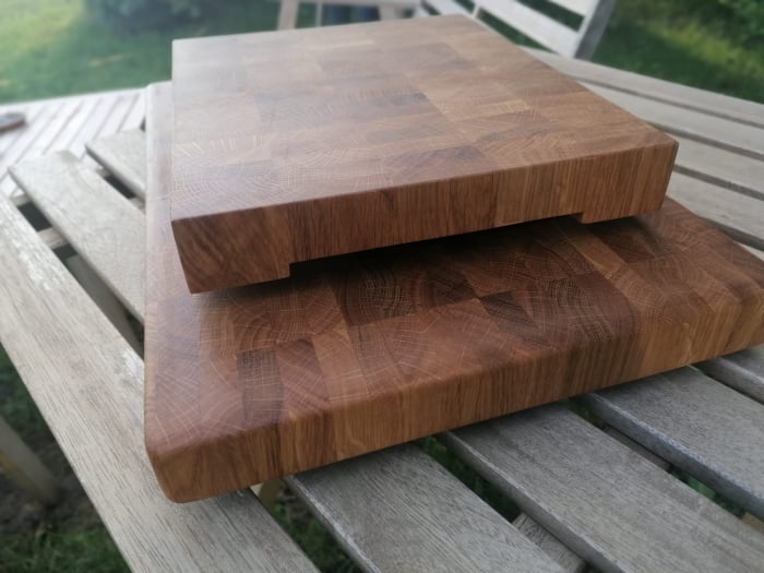 Set tocatoare end-grain din lemn masiv stejar [5]