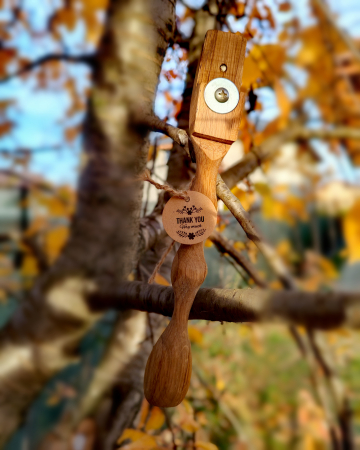 Desfacator scorpion din lemn de stejar [1]