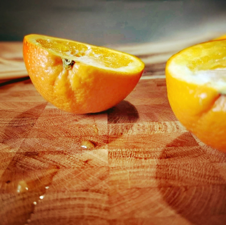 Tocator premium de bucatarie din lemn de stejar, end grain 39X29X3.5 [6]