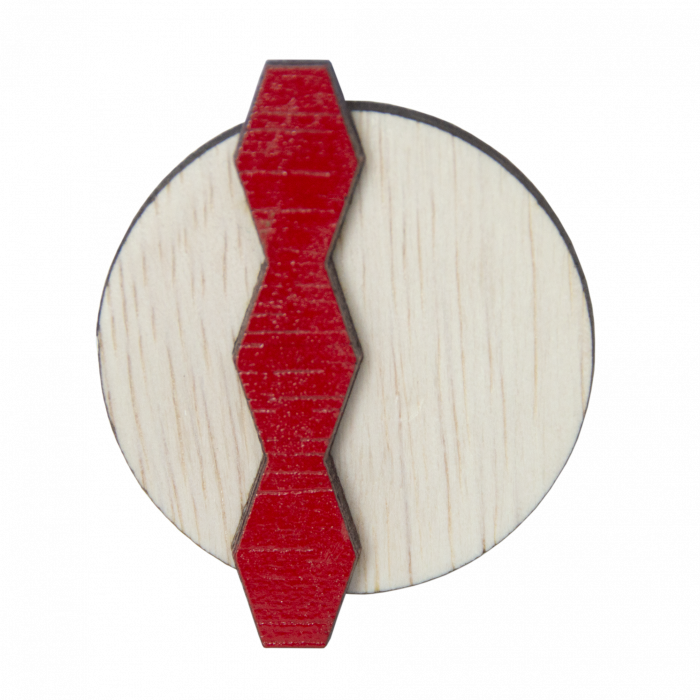 Broșă Infinit, 4.5x5 cm [1]
