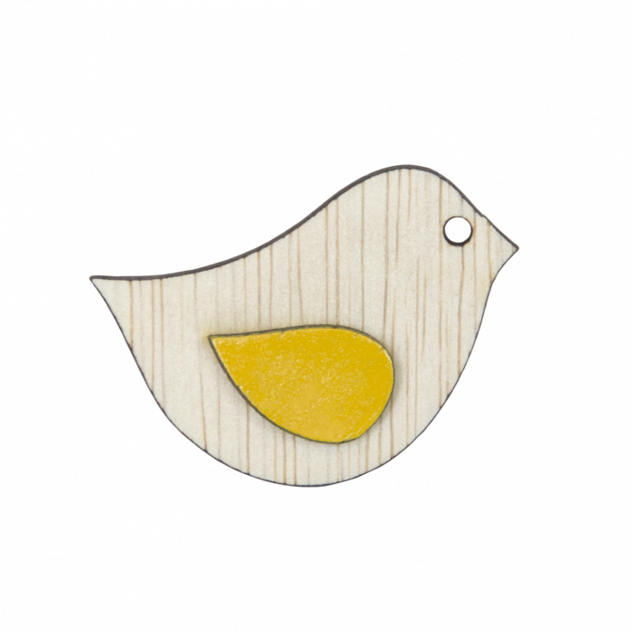Broșă Pasare, 5x3.5 cm [1]