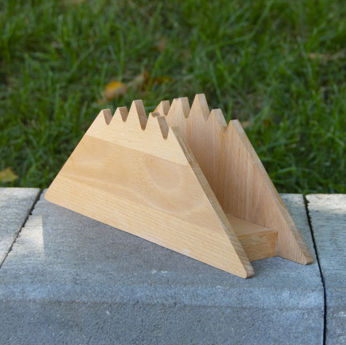 Suport din lemnde fag  pentru servetele 26x10x6cm [5]