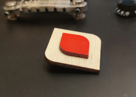 Broșă Forme 1, 4.5x4.5 cm [2]