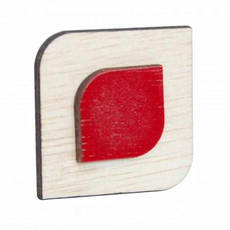 Broșă Forme 1, 4.5x4.5 cm [5]