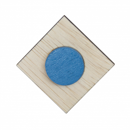 De Purtat - Broșă Forme 3, 4.5x5 cm