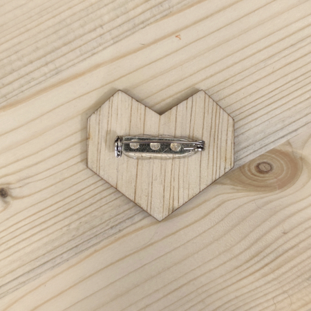 Broșă Forme Inima, 4.5x4 cm [2]