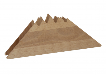 Casa si Birou - Suport din lemnde fag  pentru servetele 26x10x6cm