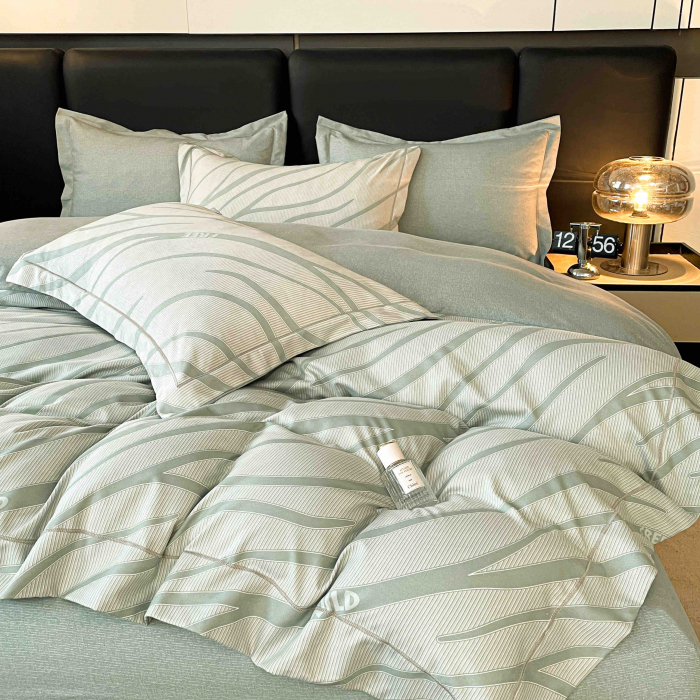 Lenjerie De Lux In Cutie Cadou, Bumbac Finet, 6 Piese - Imprimeu Zebra [4]