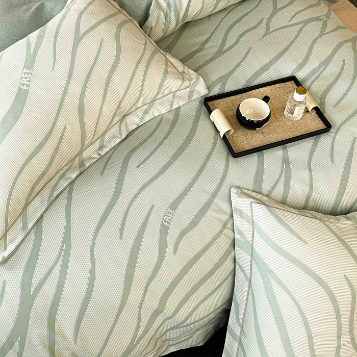 Lenjerie De Lux In Cutie Cadou, Bumbac Finet, 6 Piese - Imprimeu Zebra [5]