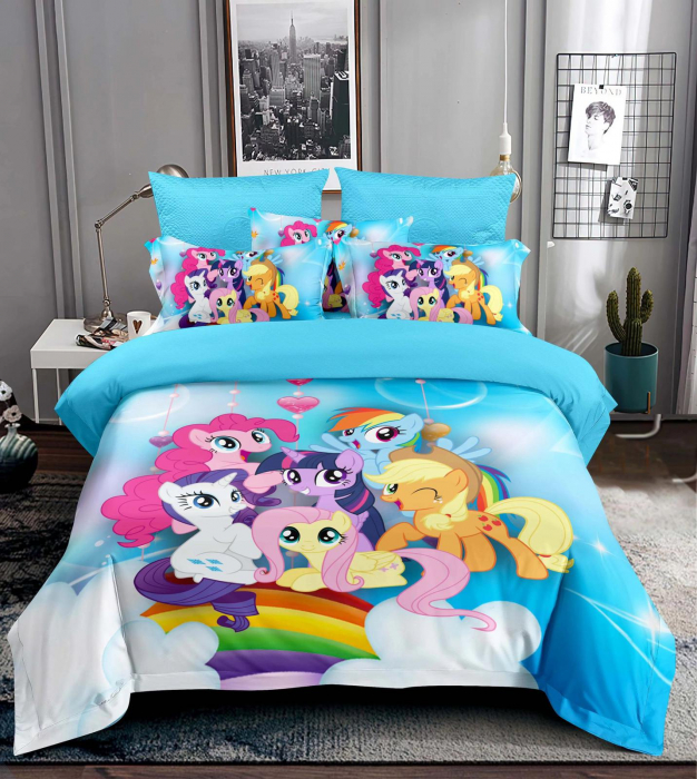 Lenjerie De Pat Finet Premium - My Little Pony Friends