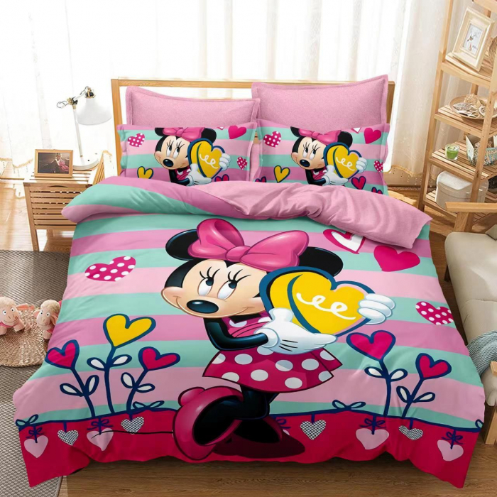 Lenjerie De Pat Finet Premium - Minnie Mouse In Love