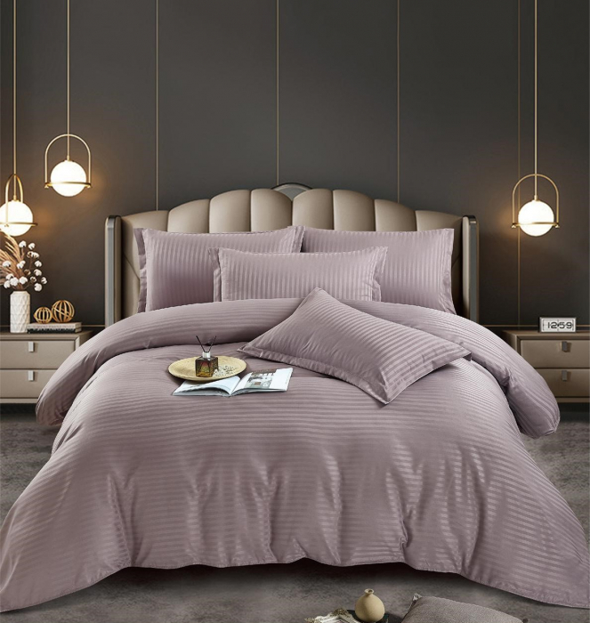 Lenjerie Pat Single 100% Premium Damasc - Royal [2]