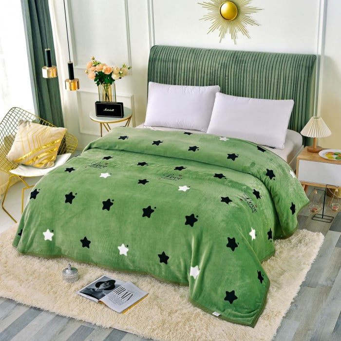 Patura Cocolino 200x230cm - Verde Stelute