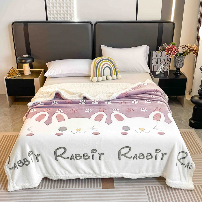 Patura Cocolino Cu Blanita 200x230cm - Rabbit [1]