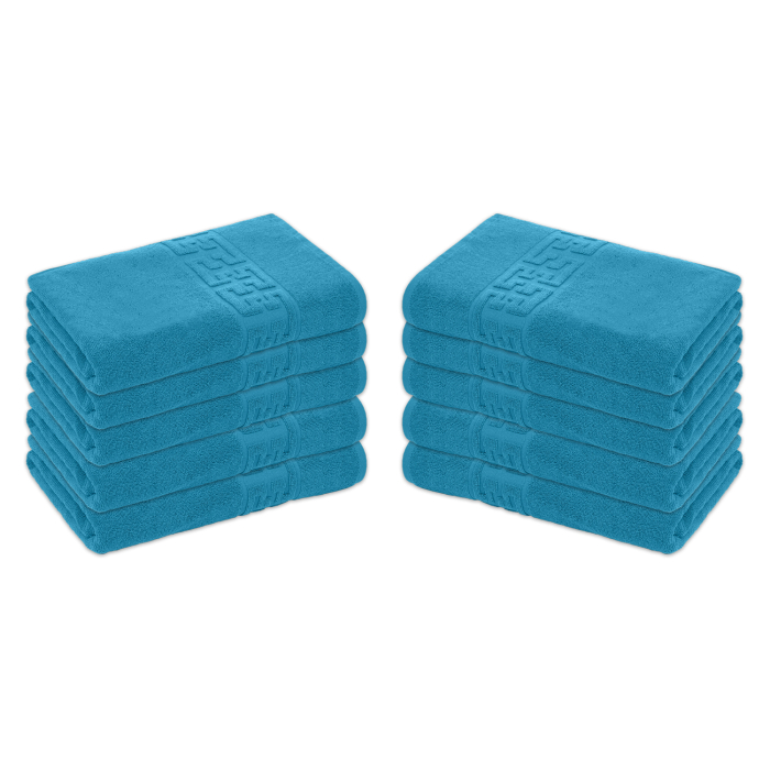Set 10 Prosoape Baie, Bumbac 100%, 70x130cm, 500g m  ², Greek