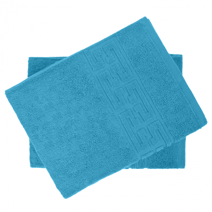 Set 2 Prosoape, Greek, Bumbac 100%, 550g/m², Turcoaz [2]