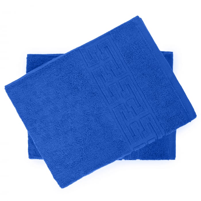 Set 2 Prosoape, Greek, Bumbac 100%, 550g/m², Albastru Inchis [2]