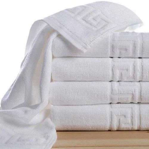 Set 24 Prosoape Hotel, Bumbac 100%, 70x140 - Alb [3]