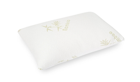 Set 2 Perne Memory Foam cu Husă detasabila din Bambus, 50x70 cm [3]