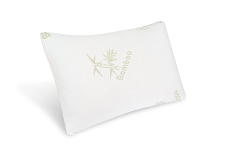 Set 2 Perne Memory Foam cu Husă detasabila din Bambus, 50x70 cm [2]