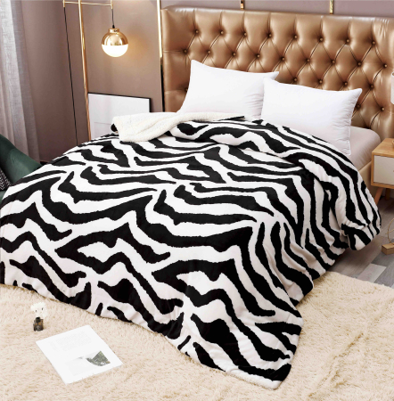PATURI - Pătură Cocolino cu Blăniță Pufoasă – 200×230 cm - LPDB1