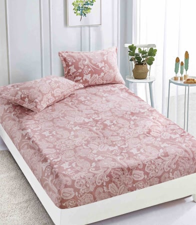 Huse De Pat Cocolino - 180x200cm - Husă de Pat Cocolino cu Elastic + 2 Fețe de Pernă – 180×200 cm - LPHCJ1