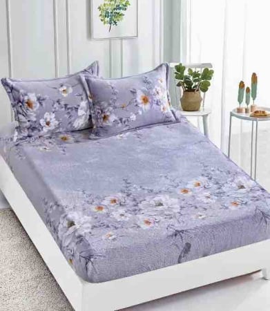 Huse De Pat Cocolino - 180x200cm - Husă de Pat Cocolino cu Elastic + 2 Fețe de Pernă – 180×200 cm - LPHCJ4