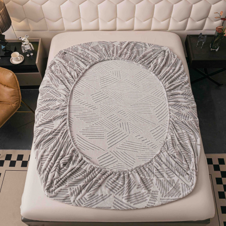 Husa de pat cu elastic cocolino + 2 Fete de Perna - Modern [2]