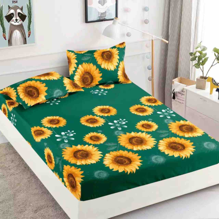 HUSE DE PAT CU ELASTIC - Husă de Pat cu Elastic din Finet + 2 Fețe de Pernă, 180x200 cm – LPHBFCE2