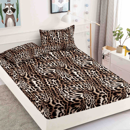 HUSE DE PAT CU ELASTIC - Husă de Pat cu Elastic din Finet + 2 Fețe de Pernă, 180x200 cm – LPHBFCE37