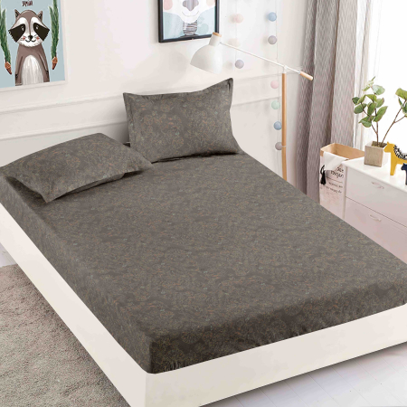 HUSE DE PAT CU ELASTIC - Husă de Pat cu Elastic din Finet + 2 Fețe de Pernă, 180x200 cm – LPHBFCE46