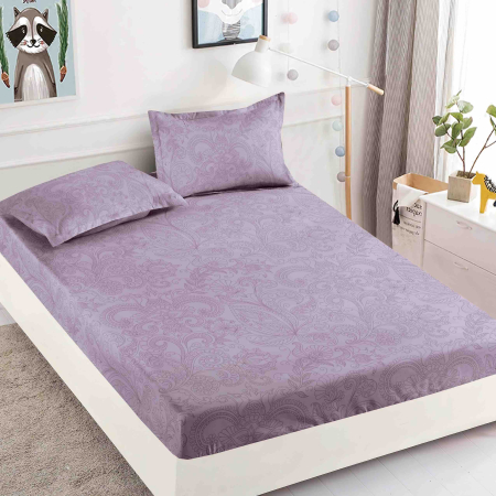 HUSE DE PAT CU ELASTIC - Husă de Pat cu Elastic din Finet + 2 Fețe de Pernă, 180x200 cm – LPHBFCE60