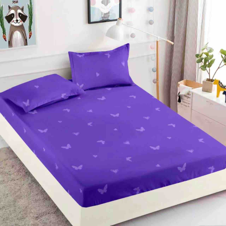 HUSE DE PAT CU ELASTIC - Husă de Pat cu Elastic din Finet + 2 Fețe de Pernă, 180x200 cm – LPHBFCE8