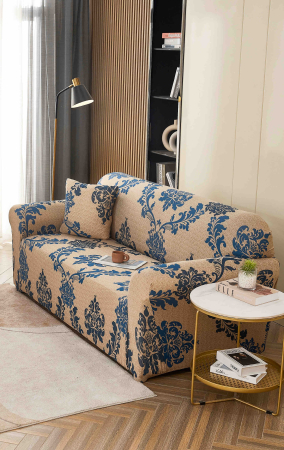 HUSE CANAPEA 2 LOCURI - Husă Elastică pentru Canapea 2 Locuri – Royal Classic Blue
