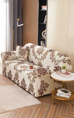 HUSE CANAPEA 2 LOCURI - Husă Elastică pentru Canapea 2 Locuri – Royal Beige