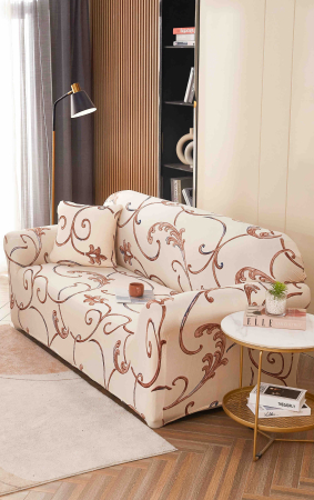 HUSE CANAPEA 2 LOCURI - Husă Elastică pentru Canapea 2 Locuri – Royal Cream