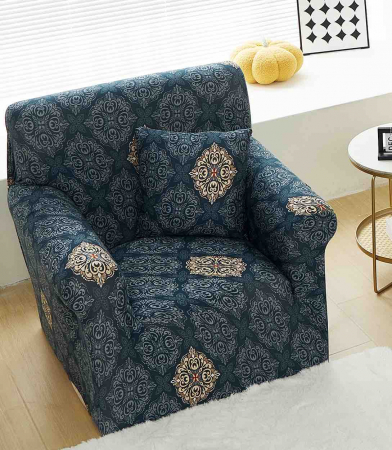 Huse Canapele & Fotolii - Husa Elastica Pentru Fotoliu/ Canapea/ Coltar - Turcoaz Royal