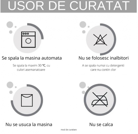 Husa Elastica Pentru Fotoliu/ Canapea/ Coltar - Gri cu Model [2]