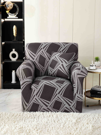 HUSE CANAPELE, SCAUNE & FOTOLII - Huse Elastice pentru Fotoliu, Canapea și Colțar – Graphite Lines