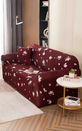 HUSE CANAPELE, SCAUNE & FOTOLII - Huse Elastice pentru Fotoliu, Canapea și Colțar – Ruby Blossom