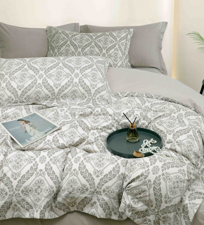 Lenjerie De Lux In Cutie Cadou, Bumbac Finet, 6 Piese - Modern [2]
