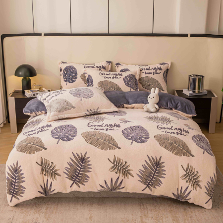 Lenjerii Cocolino - Lenjerie de Pat Cocolino cu Elastic 180x200 cm, 4 Piese – LPCCE6