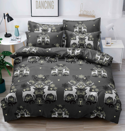 ☃️ Produse pentru Crăciun - Lenjerie de Pat de Crăciun Finet, 6 Piese - LPLCR22
