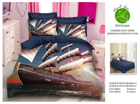 OFERTE SPECIALE - Lenjerie De Pat Finet Premium - Corabie