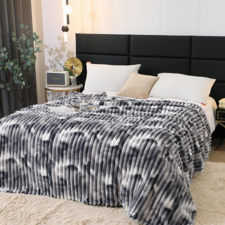 Patura Cocolino 200x230cm - Gri Multicolor [3]